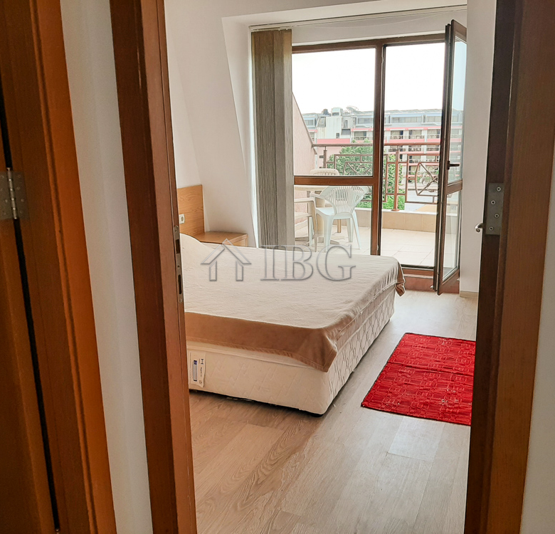 Pool view apartment with 2 bedrooms in Pacific 3, Sunny Beach