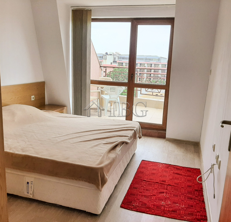 Pool view apartment with 2 bedrooms in Pacific 3, Sunny Beach