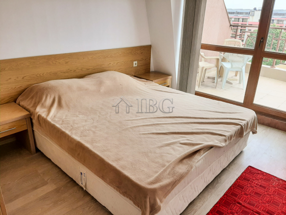 Pool view apartment with 2 bedrooms in Pacific 3, Sunny Beach