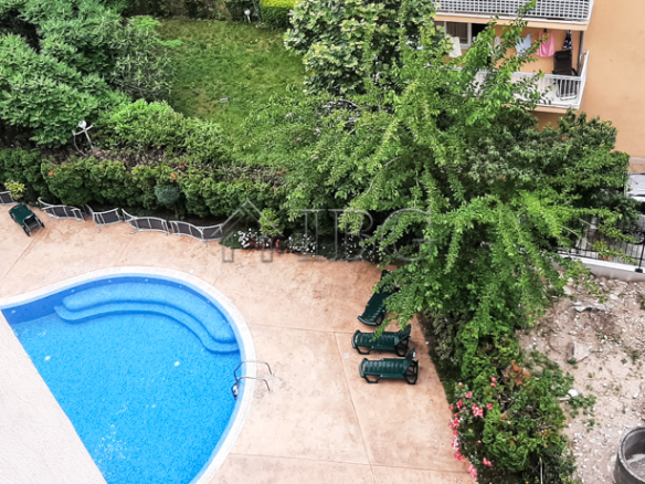 Pool view apartment with 2 bedrooms in Pacific 3, Sunny Beach