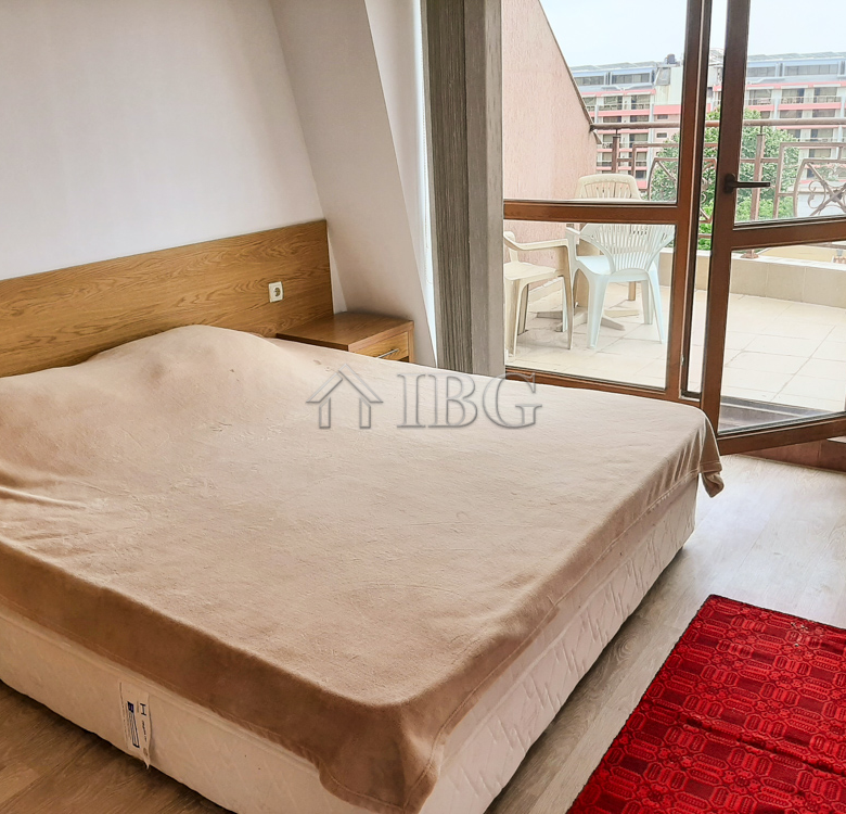 Pool view apartment with 2 bedrooms in Pacific 3, Sunny Beach