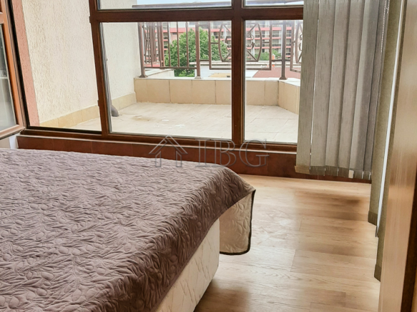 Pool view apartment with 2 bedrooms in Pacific 3, Sunny Beach