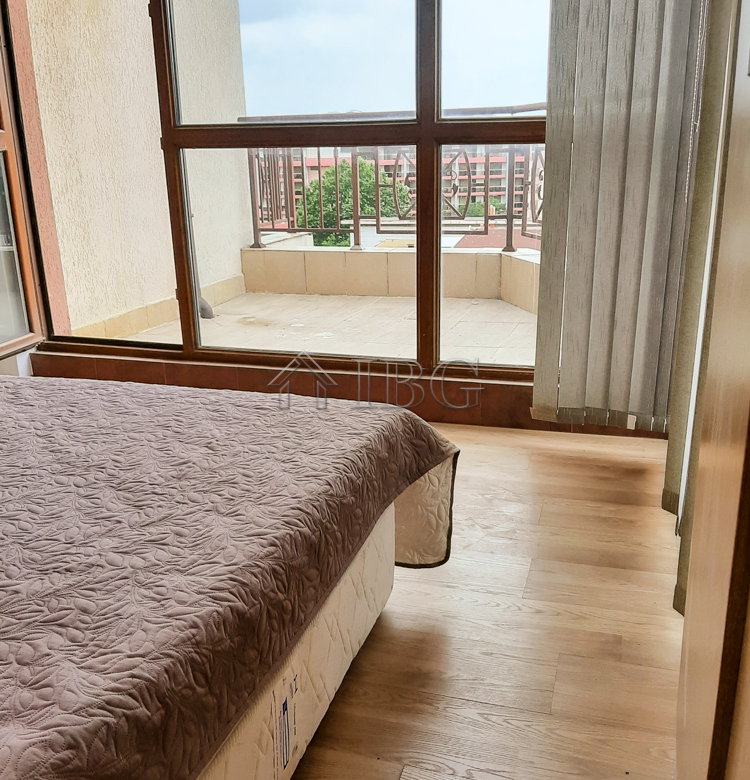 Pool view apartment with 2 bedrooms in Pacific 3, Sunny Beach