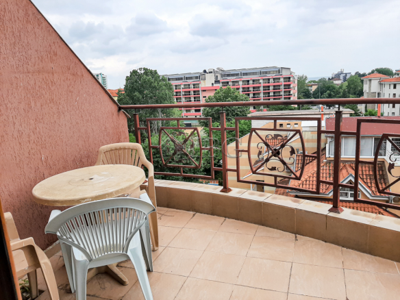 Pool view apartment with 2 bedrooms in Pacific 3, Sunny Beach