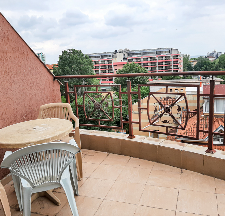 Pool view apartment with 2 bedrooms in Pacific 3, Sunny Beach