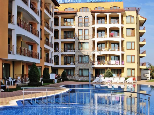 Apartment with 1 bedroom and pool view in Golden Dreams, Sunny Beach