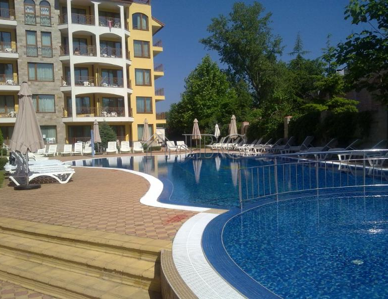 Apartment with 1 bedroom and pool view in Golden Dreams, Sunny Beach