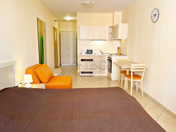 Furnished Studio with balcony in Royal Sun, Sunny Beach