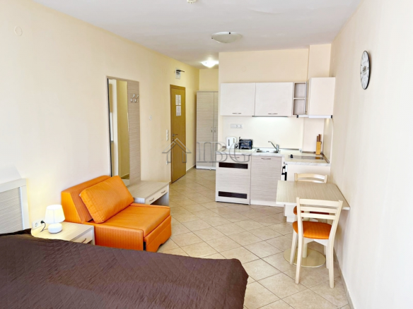 Furnished Studio with balcony in Royal Sun, Sunny Beach