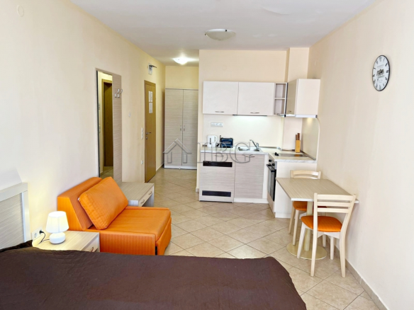 Furnished Studio with balcony in Royal Sun, Sunny Beach