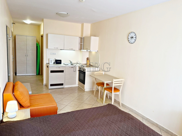 Furnished Studio with balcony in Royal Sun, Sunny Beach