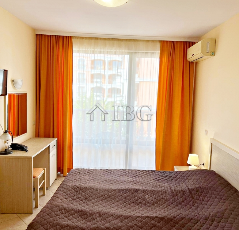 Furnished Studio with balcony in Royal Sun, Sunny Beach
