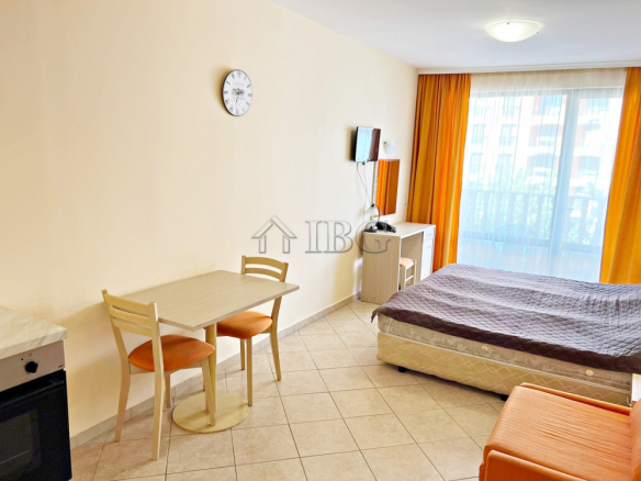 Furnished Studio with balcony in Royal Sun, Sunny Beach