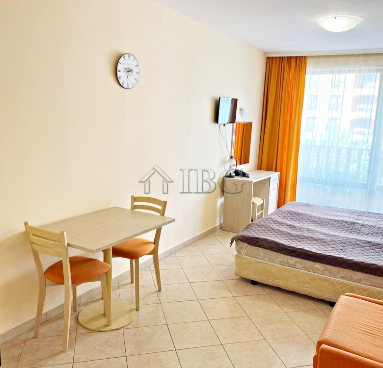 Furnished Studio with balcony in Royal Sun, Sunny Beach