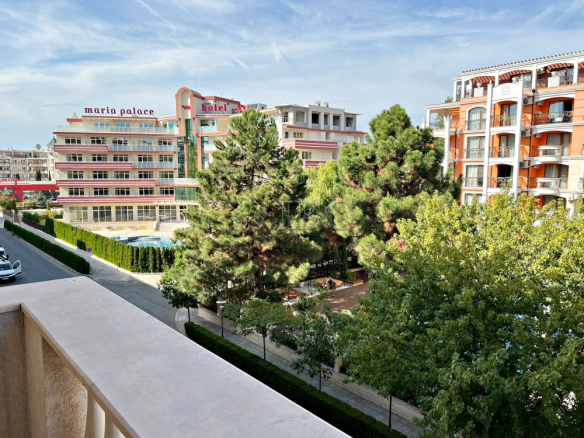 Furnished Studio with balcony in Royal Sun, Sunny Beach