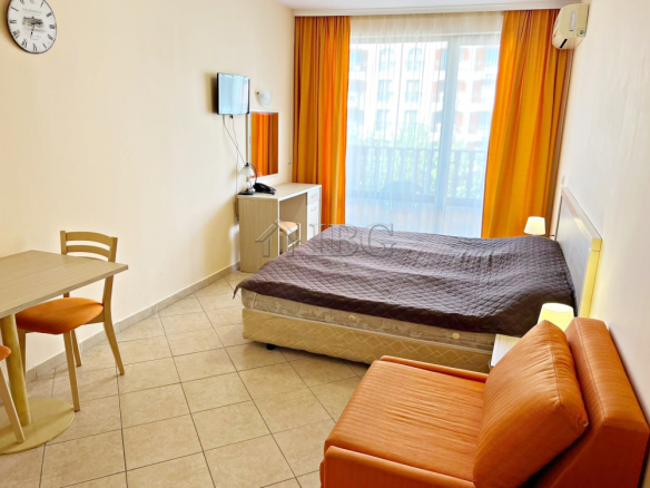 Furnished Studio with balcony in Royal Sun, Sunny Beach