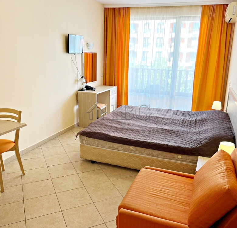 Furnished Studio with balcony in Royal Sun, Sunny Beach