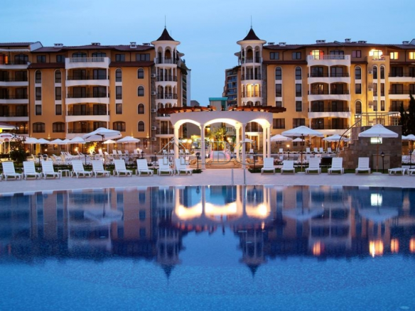 Furnished Studio with balcony in Royal Sun, Sunny Beach
