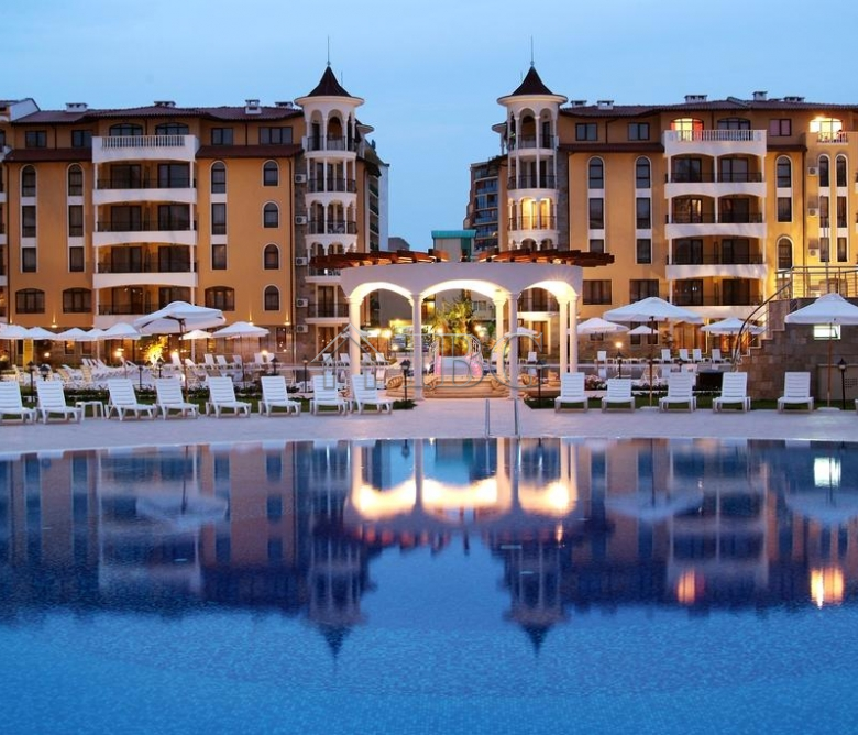 Furnished Studio with balcony in Royal Sun, Sunny Beach
