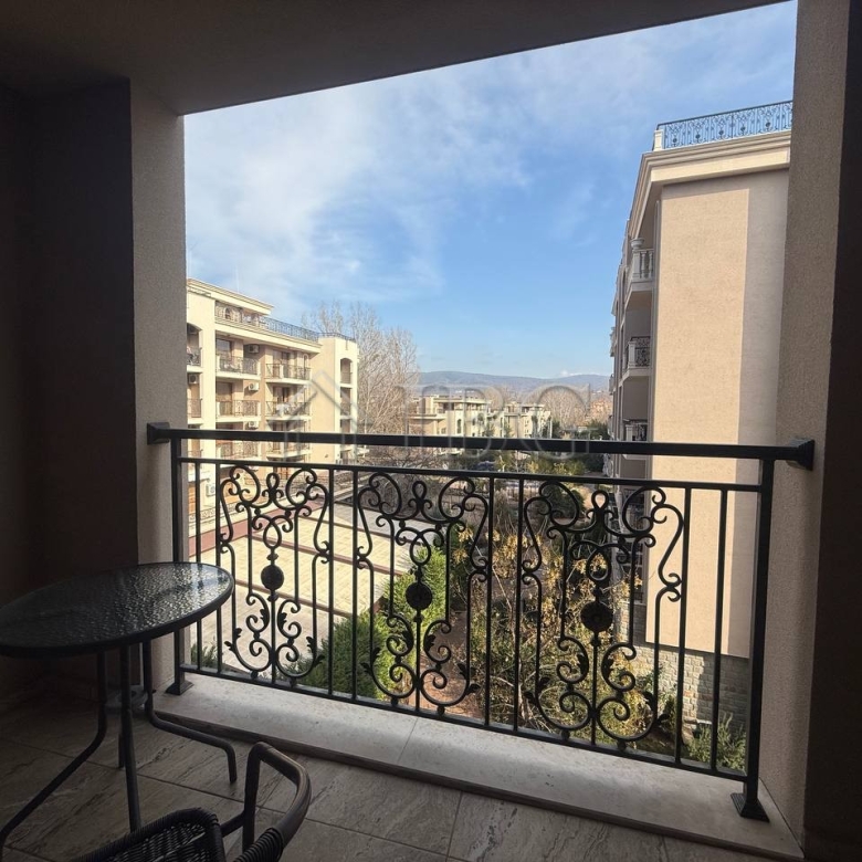 Furnished Studio with Balcony for Sale | Cascadas Family Resort, Sunny Beach