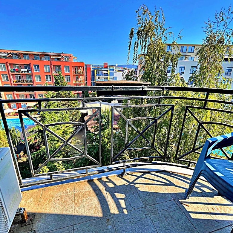 Excellent 2-bedroom, 2-bathroom apartment with pool view | Rainbow 3, Sunny Beach