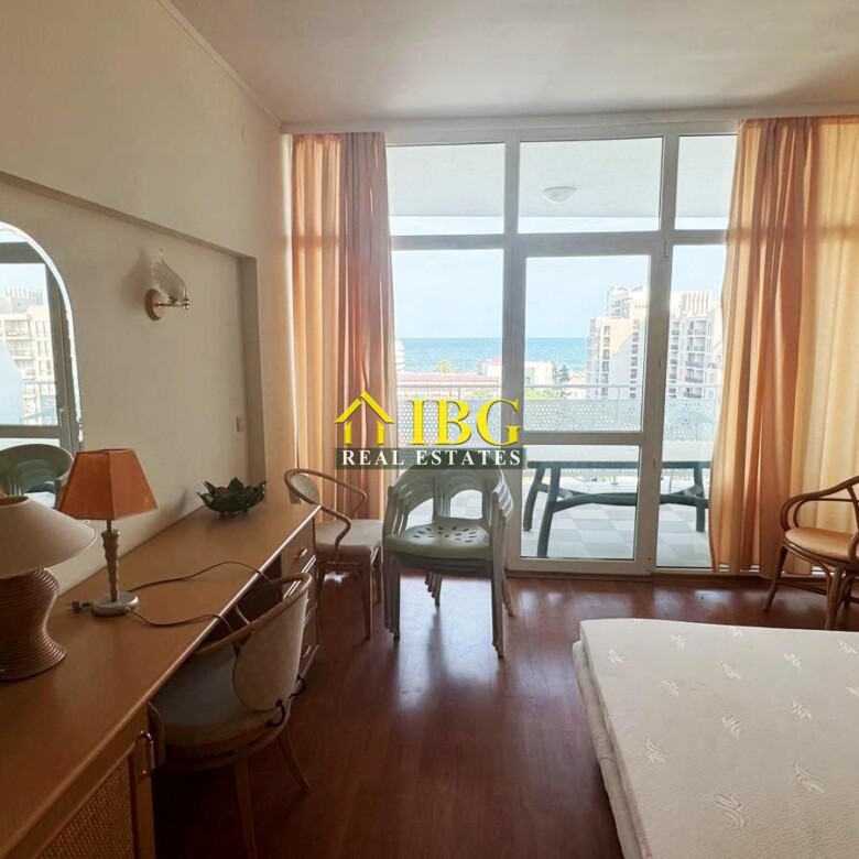 Spacious 1-Bedroom Apartment with Pool & Sea View | Grand Hotel Nirvana, Sunny Beach