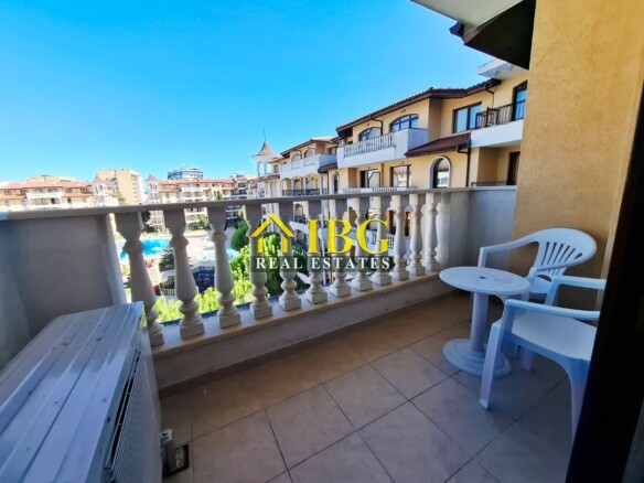 Apartment with One Bedroom and Pool View | Royal Sun, Sunny Beach