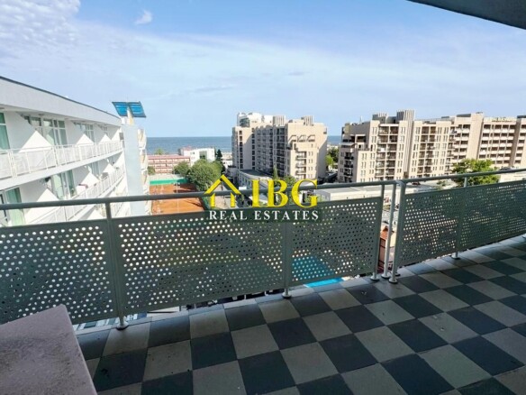 Spacious 1-Bedroom Apartment with Pool & Sea View | Grand Hotel Nirvana, Sunny Beach