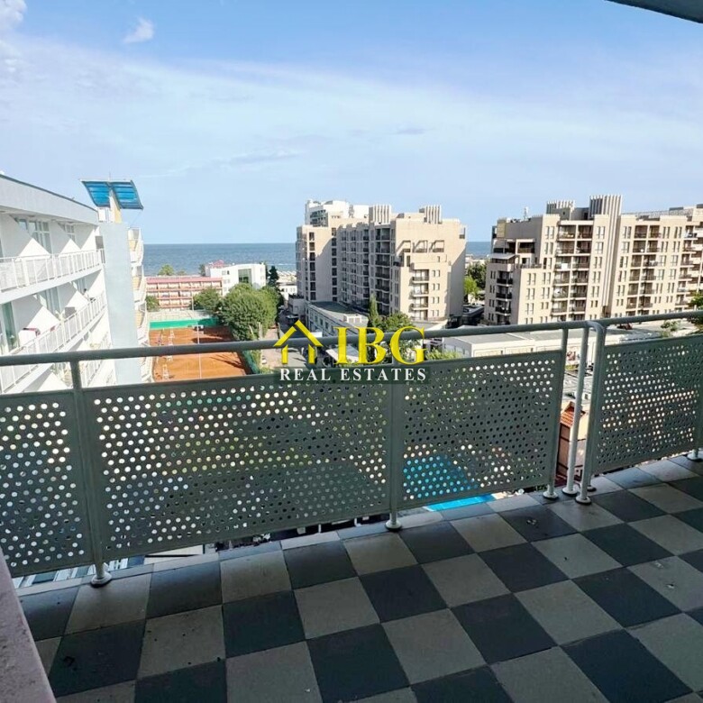 Spacious 1-Bedroom Apartment with Pool & Sea View | Grand Hotel Nirvana, Sunny Beach