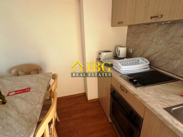 Spacious 1-Bedroom Apartment with Pool & Sea View | Grand Hotel Nirvana, Sunny Beach