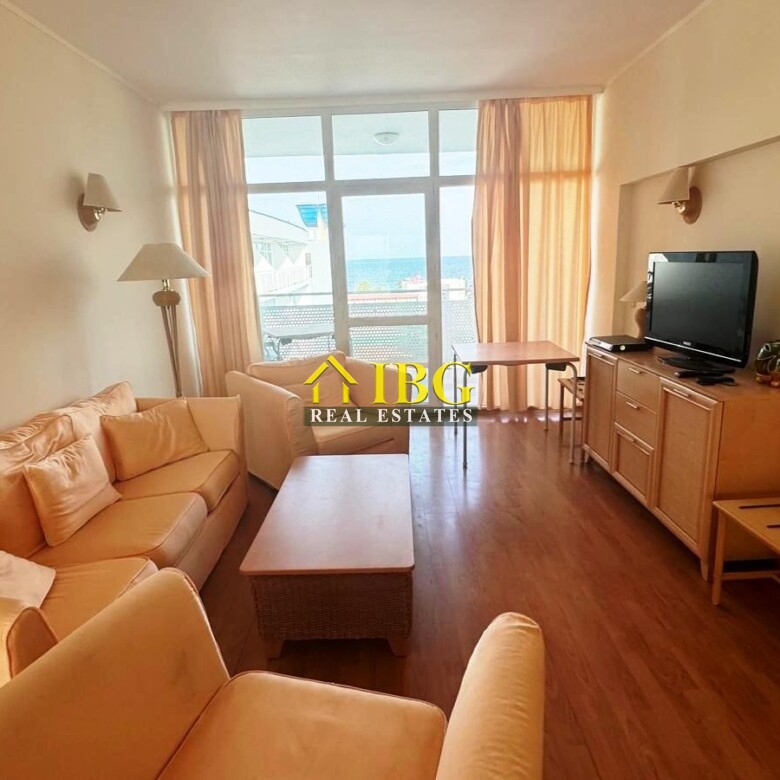 Spacious 1-Bedroom Apartment with Pool & Sea View | Grand Hotel Nirvana, Sunny Beach