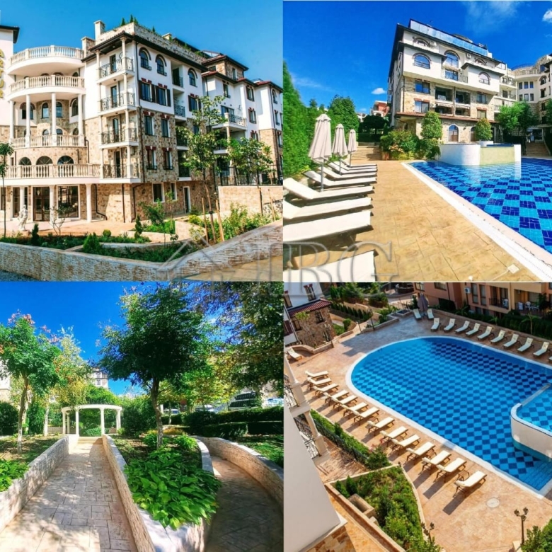 Big studio with Balcony in complex Artur, Sveti Vlas