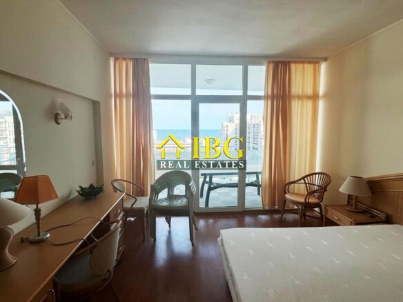 Spacious 1-Bedroom Apartment with Pool & Sea View | Grand Hotel Nirvana, Sunny Beach
