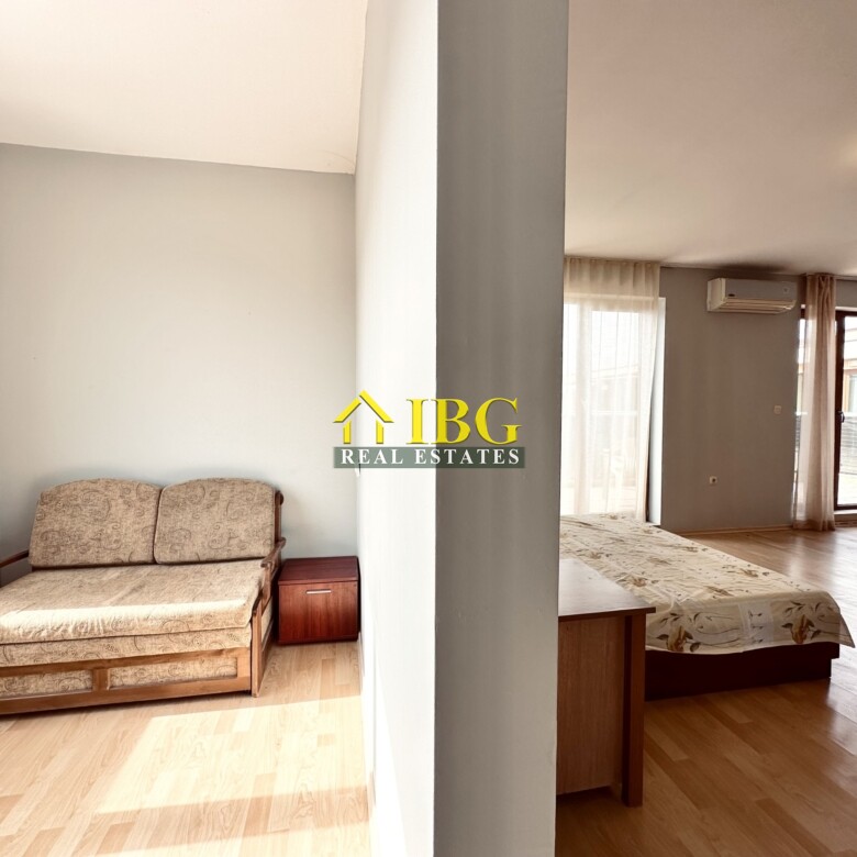 Studio with Pool and Sea View in Amadeus 11 Complex, Sunny Beach