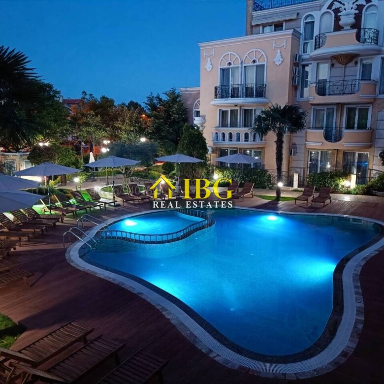 1-Bedroom Apartment with Pool View | Melia 8, Ravda | 100m from the Beach