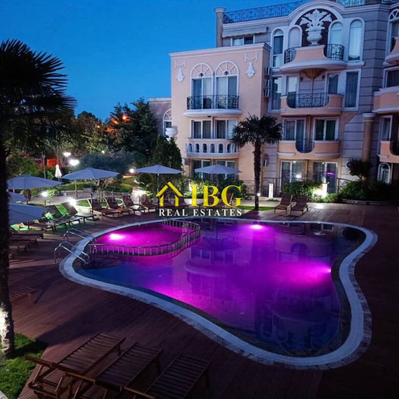 1-Bedroom Apartment with Pool View | Melia 8, Ravda | 100m from the Beach