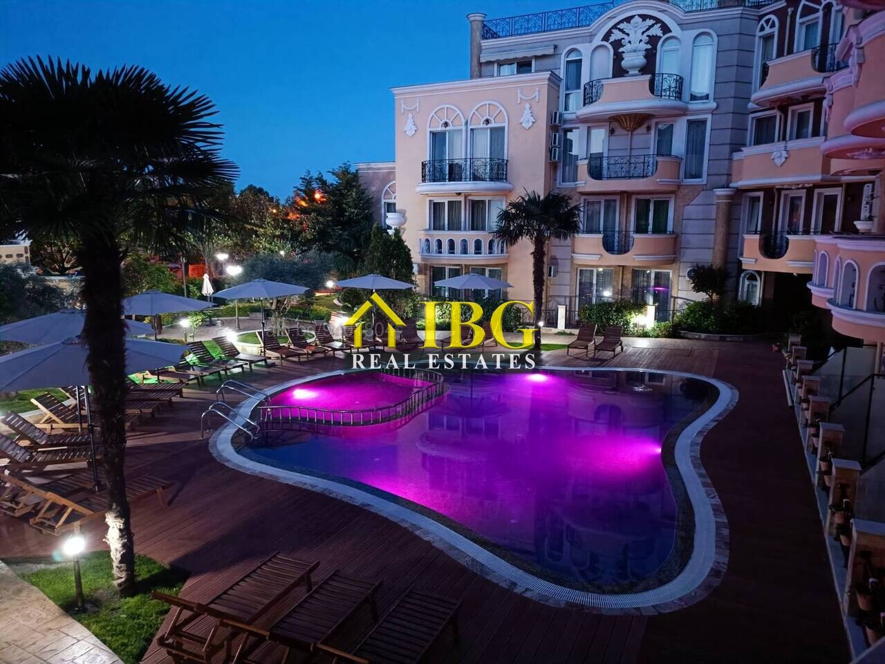 1-Bedroom Apartment with Pool View | Melia 8, Ravda | 100m from the Beach