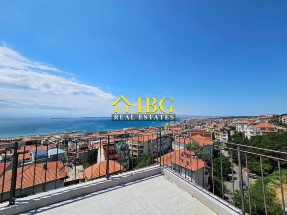 Penthouse with Panoramic Sea View – 2-Bedroom Apartment, Sveti Vlas
