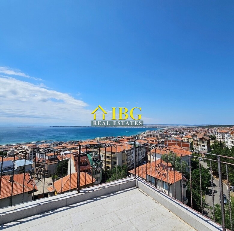 Penthouse with Panoramic Sea View – 2-Bedroom Apartment, Sveti Vlas