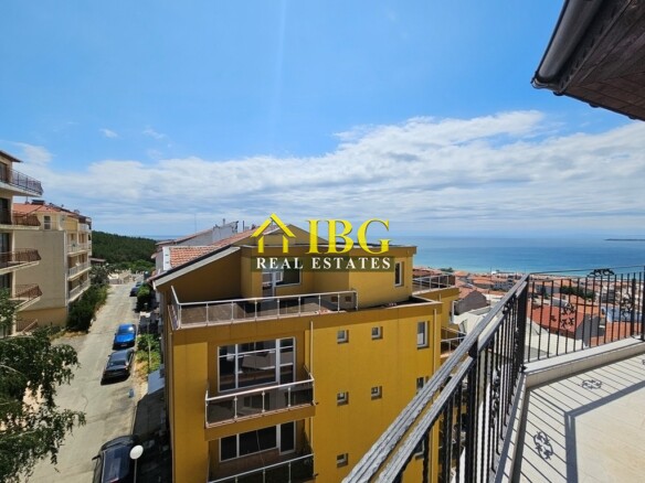 Penthouse with Panoramic Sea View – 2-Bedroom Apartment, Sveti Vlas