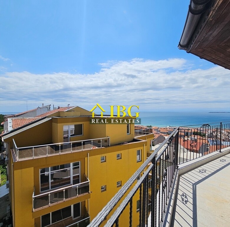 Penthouse with Panoramic Sea View – 2-Bedroom Apartment, Sveti Vlas
