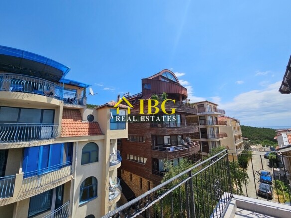 Penthouse with Panoramic Sea View – 2-Bedroom Apartment, Sveti Vlas