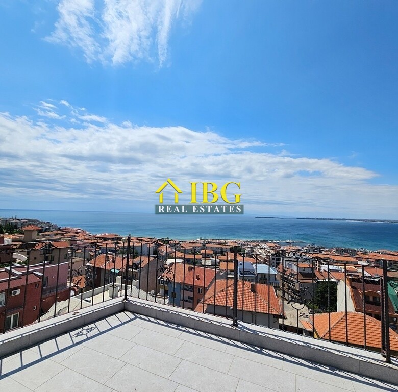 Penthouse with Panoramic Sea View – 2-Bedroom Apartment, Sveti Vlas