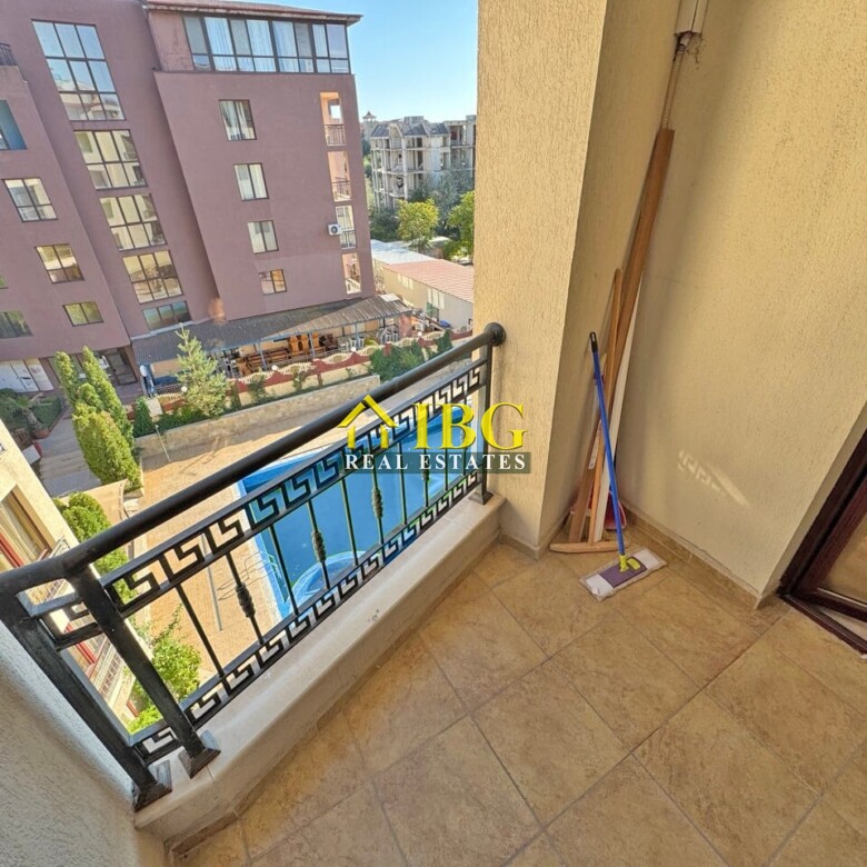 Bright 1-Bedroom Apartment with Pool View – Camelot, Sunny Beach