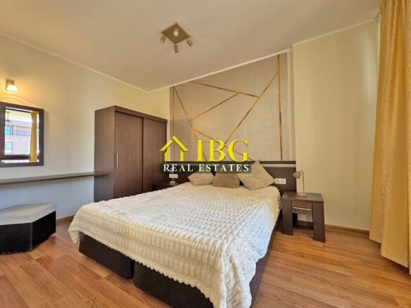 Bright 1-Bedroom Apartment with Pool View – Camelot, Sunny Beach