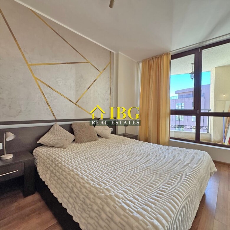 Bright 1-Bedroom Apartment with Pool View – Camelot, Sunny Beach