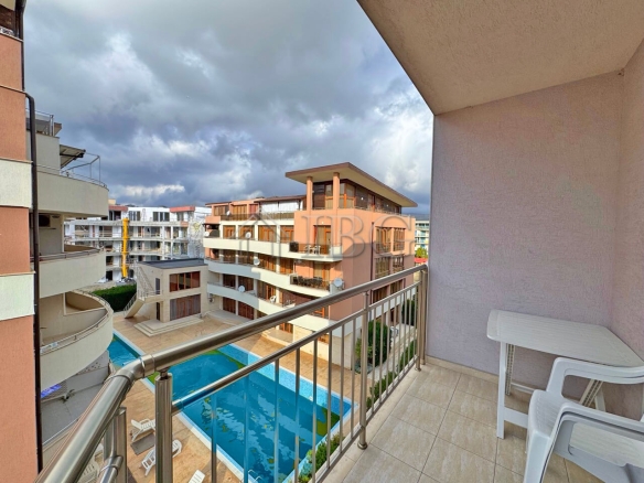 Comfortable One-Bedroom Apartment with Pool View | VIP Image, Sunny Beach