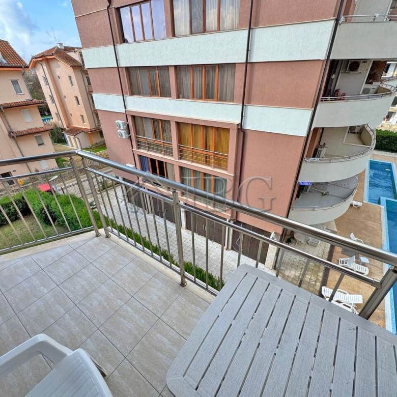Comfortable One-Bedroom Apartment with Pool View | VIP Image, Sunny Beach