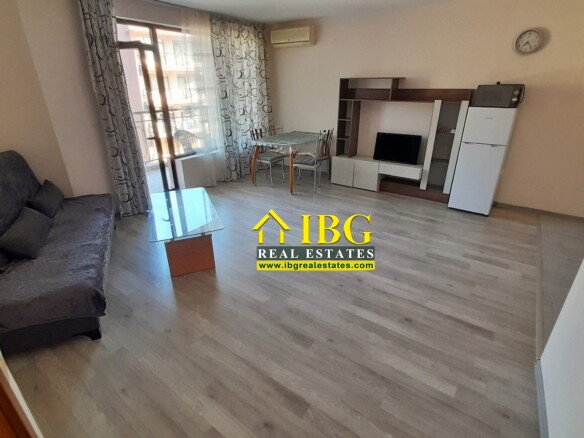 Renovated One-Bedroom Apartment with Pool View in Sea Grace Complex, Sunny Beach