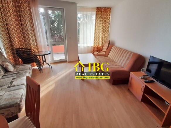1st line to the Sea! Frontal Sea view One Bedroom apartment, Riviera Fort Beach, Ravda